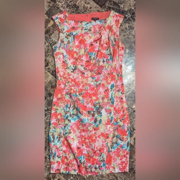 Ann Taylor Pink Floral Dress - Picture 5 of 9